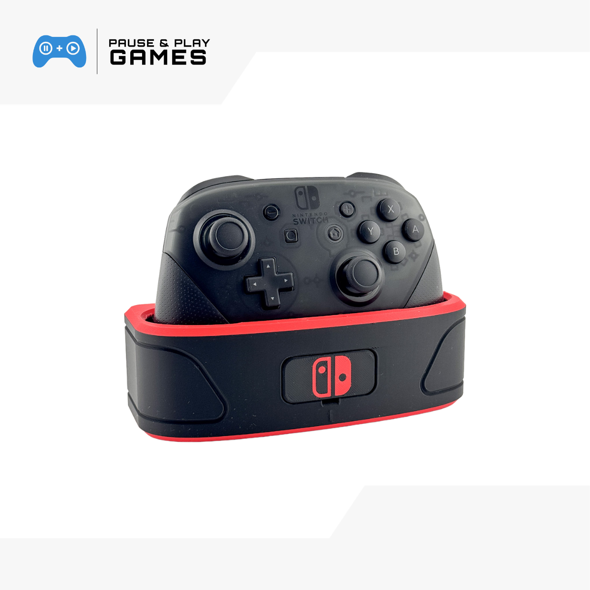 Charging Dock, Game Storage & Display Stand for NS Pro Controller