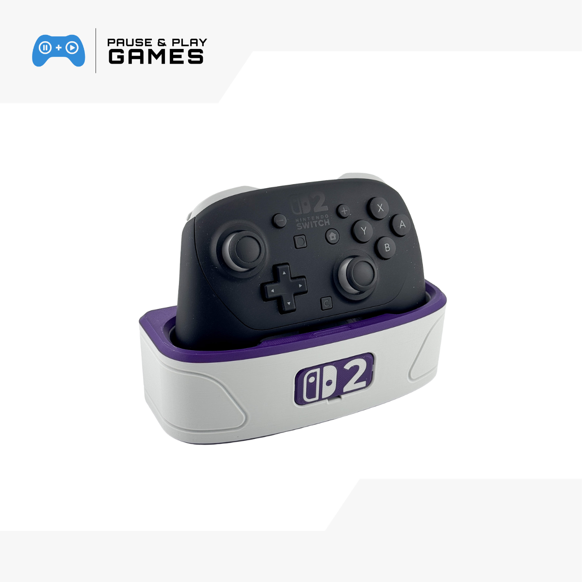 Personalized Charging Dock, Game Storage & Display Stand for NS 2 Pro Controller