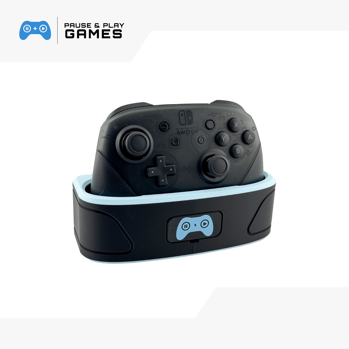 Charging Dock, Game Storage & Display Stand for NS Pro Controller