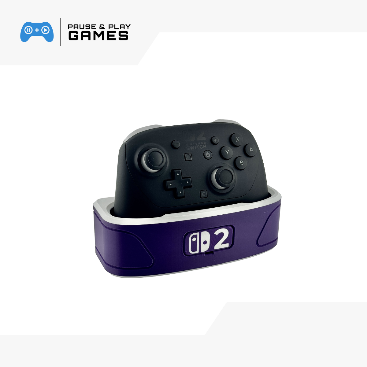 Personalized Charging Dock, Game Storage & Display Stand for NS 2 Pro Controller