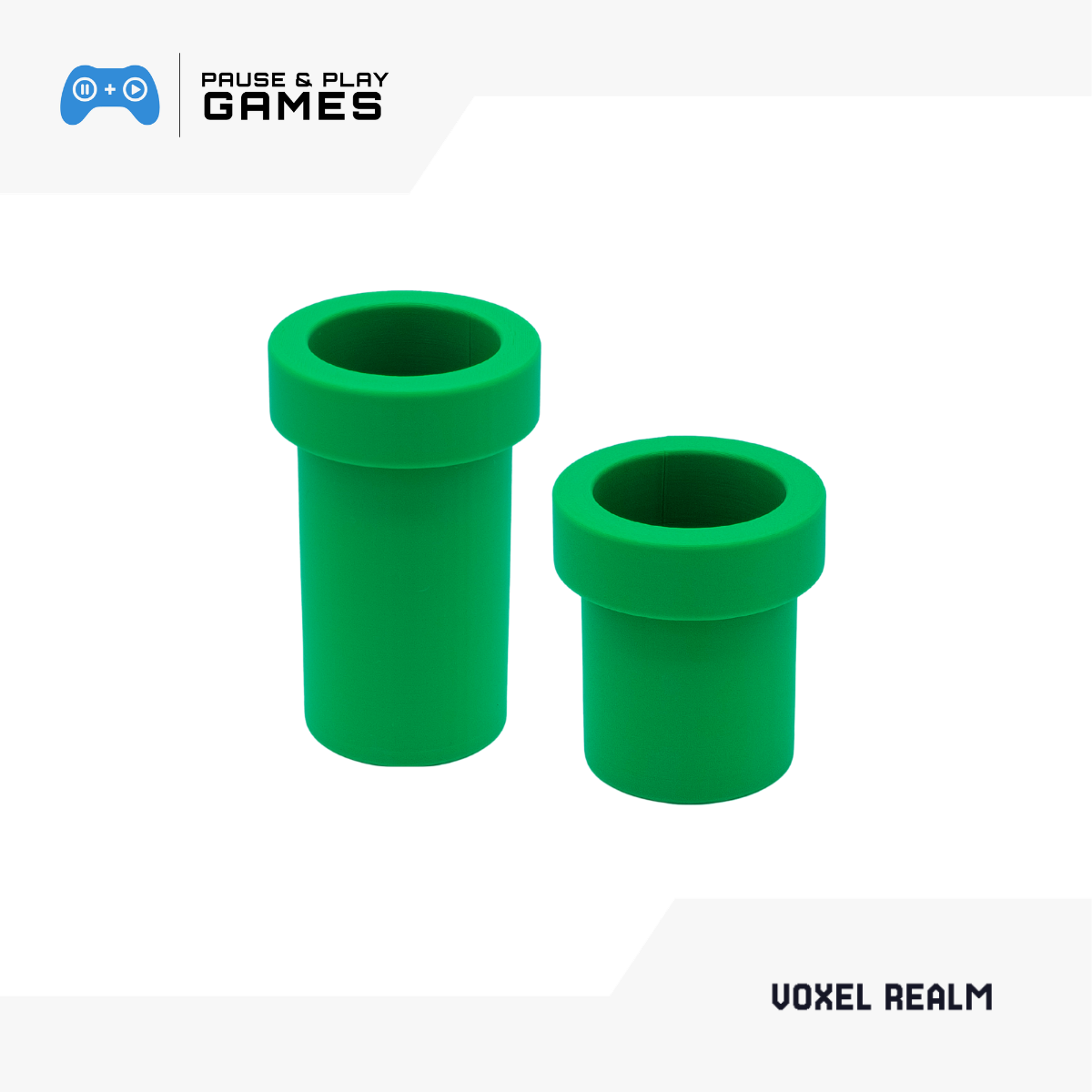 Voxel Realm Magnetic Console Dock Pipe Organizer