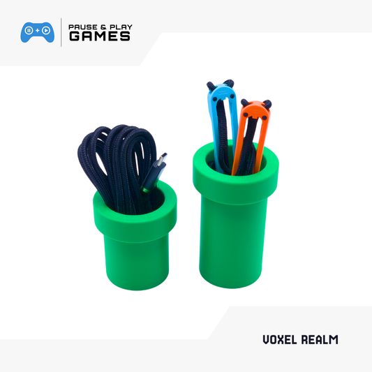 Voxel Realm Magnetic Console Dock Pipe Organizer