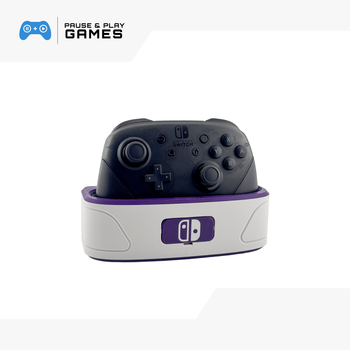 Charging Dock, Game Storage & Display Stand for NS Pro Controller