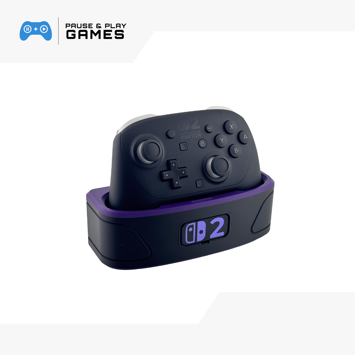 Personalized Charging Dock, Game Storage & Display Stand for NS 2 Pro Controller
