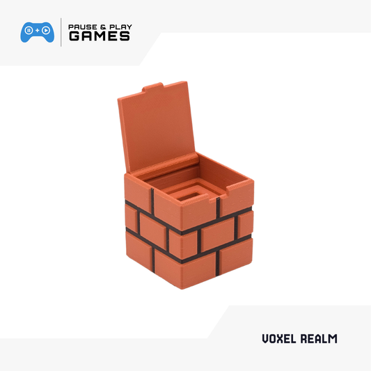 Voxel Realm Magnetic Game Cartridge Holder, Brick Style