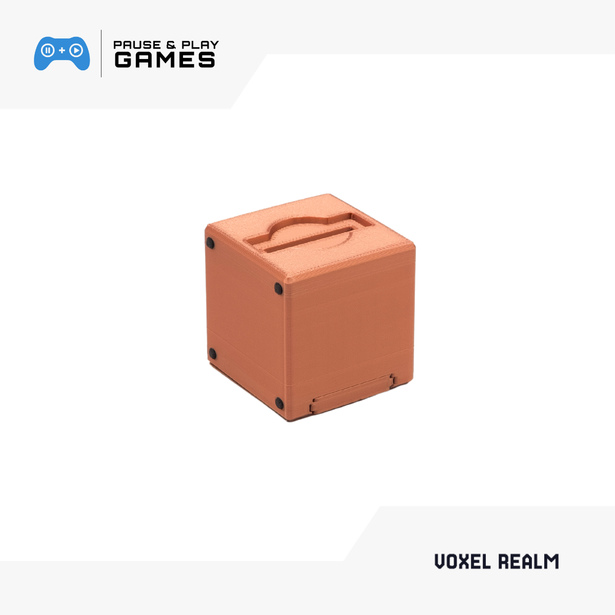 Voxel Realm Magnetic Blank Brick Coin Box