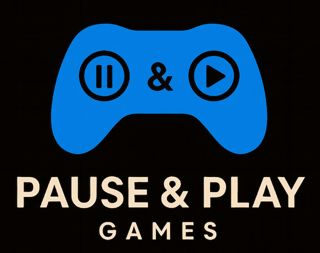 Pause & Play Games Logo